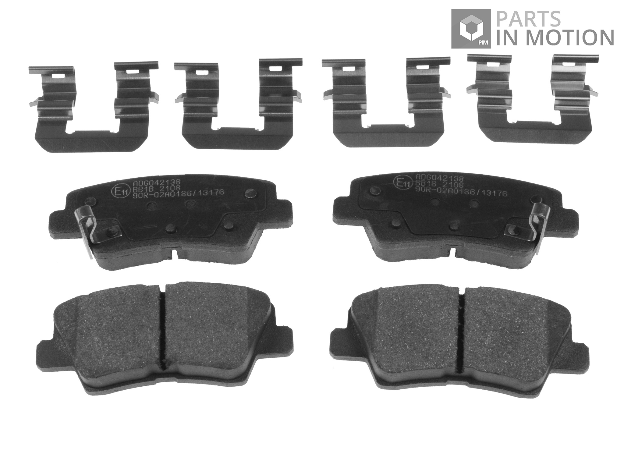 Brake Pads Set fits KIA CARENS Mk4 2.0 Rear 2013 on G4NC