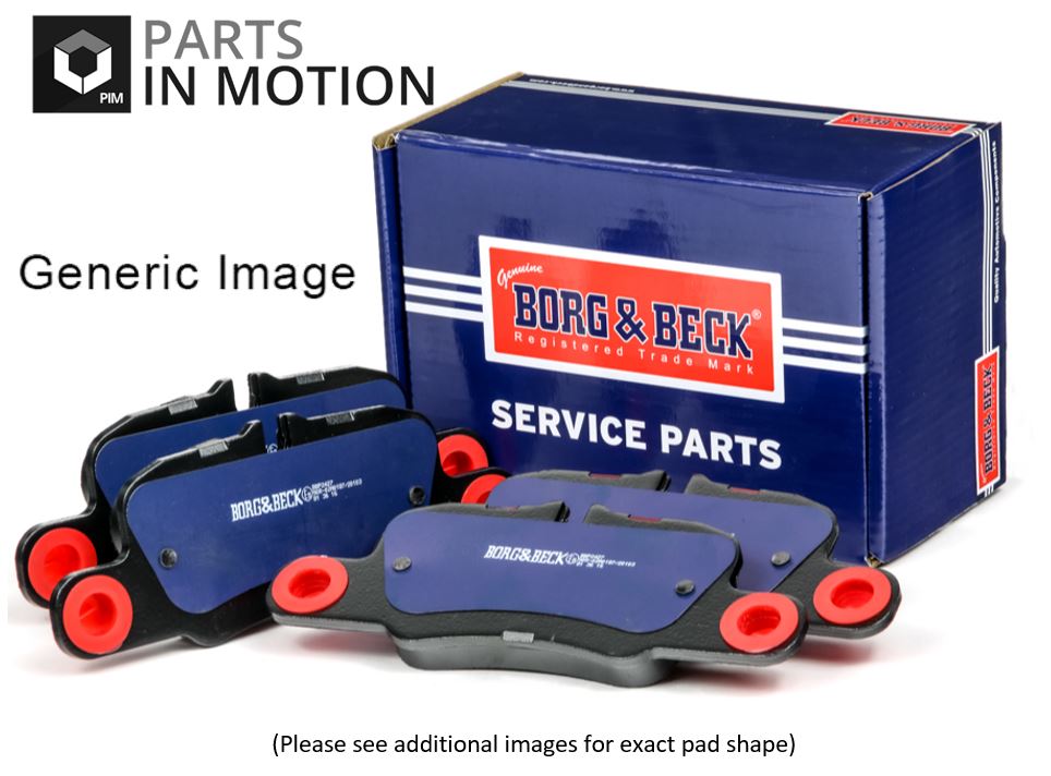 Borg & Beck BBP2095 Rear Brake Pads TRW 